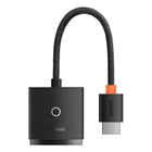 Kép 2/9 - Baseus Lite sorozatú HDMI-VGA adapter (fekete)
