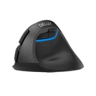 Kép 1/3 - Vezeték nélküli függőleges egér Delux M618Mini DB BT+2.4G 2400DPI (fekete)