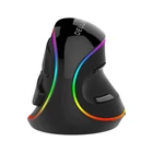Kép 1/5 - Függőleges egér Delux M618Plus 4000DPI RGB