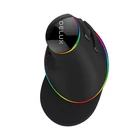 Kép 3/5 - Függőleges egér Delux M618Plus 4000DPI RGB