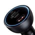 Kép 4/6 - Baseus Qualcomm autós töltő, USB, 2x USB-C, 160W (szürke)