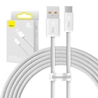 Kép 1/6 - Baseus Dynamic Series USB-USB-C kábel, 100W, 2m (fehér)