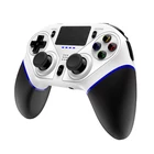 Kép 4/4 - Kontroler bezprzewodowy / GamePad iPega Ninja PG-P4010B touchpad PS4 (biały)