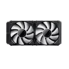 Kép 3/8 - Darkflash DX240 V2 CPU folyadékhűtő ARGB 2x 120x120 (fekete)