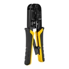 Kép 2/5 - Deli Tools EDL4971 Ethernet csatlakozó krimpelő fogó, 4/6/8P, RJ45/RJ14/RJ12/RJ9