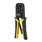Kép 3/5 - Deli Tools EDL4971 Ethernet csatlakozó krimpelő fogó, 4/6/8P, RJ45/RJ14/RJ12/RJ9