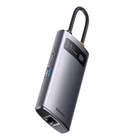Kép 4/7 - Baseus Metal Gleam Series 4 az 1-ben hub, USB-C - 3x USB 3.0 / Ethernet RJ45