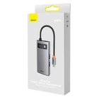 Kép 7/7 - Baseus Metal Gleam Series 4 az 1-ben hub, USB-C - 3x USB 3.0 / Ethernet RJ45