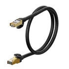 Kép 2/5 - Baseus Ethernet RJ45 hálózati kábel, 10Gbps, 0,5m (fekete)