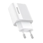 Kép 4/8 - VFAN E01 hálózati töltő, 1x USB, 2,4A + Lightning kábel (fehér)