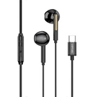 Kép 1/5 - Vezetékes fülhallgató VFAN M11, USB-C (fekete)