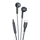 Kép 2/2 - Słuchawki douszne przewodowe Vipfan M18, USB-C (czarne)