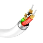 Kép 5/5 - USB-C-USB-C kábel VFAN P05, 60W, PD, 1m (fehér)