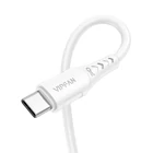 Kép 3/5 - USB-C-USB-C kábel VFAN P05, 60W, PD, 1m (fehér)