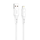 Kép 1/4 - Kabel USB do Lightning VFAN Colorful X12, 3A, 1m (biały)