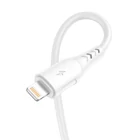 Kép 3/4 - Kabel USB do Lightning VFAN Colorful X12, 3A, 1m (biały)