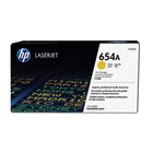 Kép 1/9 - HP 654A Yellow Original LaserJet Toner Cartridge