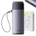 Kép 1/8 - Baseus Lite Series SD/TF memóriakártya olvasó, USB (szürke)