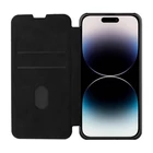 Kép 2/2 - Nillkin Qin Pro Leather Case for iPhone 14 Pro (Black)