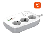 Kép 1/6 - Inteligentna listwa zasilająca Wi-Fi LDNIO SEW3452, Tuya (biała)