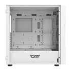 Kép 5/7 - Darkflash DK431 számítógépház + 4 ventilátor (fehér)