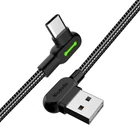 Kép 3/6 - Kábel USB-USB-C szögű Mcdodo CA-5280 LED, 1,2 m (fekete)