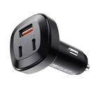 Kép 3/3 - Ładowarka samochodowa Acefast B3, 66W, 2x USB-C + USB (czarna)