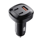 Kép 1/3 - Ładowarka samochodowa Acefast B3, 66W, 2x USB-C + USB (czarna)