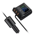 Kép 2/4 - Acefast B8 autós töltő, 3x USB + USB-C, 90 W (fekete)