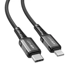Kép 1/3 - USB-C kábel és Lightning Acefast C1-01-hez, 1,2 m (fekete)