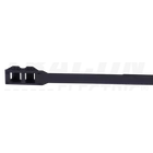 Kép 2/5 - PA12 kábelkötegelő, UV-álló, fekete  350×9mm, D=25-93mm, PA12