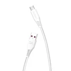 Kép 1/2 - USB to Micro USB Cable Dudao L2M 5A, 2m (White)