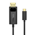Kép 1/3 - USB-C to Display Port cable Choetech XCP-1801BK, unidirectional, 4K, 1.8m (black)