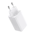 Kép 4/8 - Baseus GaN5 Pro hálozati töltő, 2xUSB-C + USB, 65W (fehér)