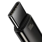 Kép 6/9 - Baseus Tungsten Gold USB - USB-C kábel, 100W, 1m (fekete)