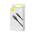Kép 8/9 - Baseus Tungsten Gold USB - USB-C Kábel, 100W, 2m (fekete)