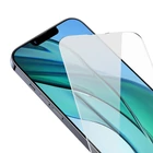 Kép 5/7 - Baseus Crystal iPhone 14/13/13/13 Pro Edzett üvegfólia (2 db)