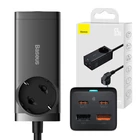 Kép 1/8 - Baseus GaN3 Pro wave ezen / elosztó 2xUSB + 2xUSB-C + AC, 65W