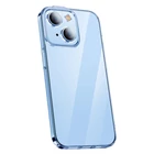 Kép 3/7 - Baseus Crystal iPhone 14 Plus Átlátszó tok és üvegfólia