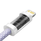 Kép 3/5 - Baseus Dynamic 2 series USB-C - Lightning töltőkábel, adatkábel, 20W, 1m (lila)