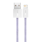 Kép 4/6 - Baseus Dynamic 2 USB - Lightning töltőkábel, 2.4A, 1m (lila)