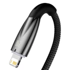 Kép 4/7 - Baseus Glimmer USB - Lightning kábel, 2.4A, 1m (fekete)