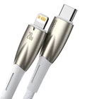 Kép 2/5 - USB-C kábel Lightning Baseus Glimmer sorozat, 20 W, 1 m (fehr)