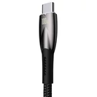 Kép 2/6 - Baseus Glimmer USB-A - USB-C töltőkábel, 100W, 1m (fekete)