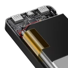 Kép 7/8 - Baseus Bipow Powerbank, 30000mAh,15W (fekete)