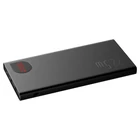 Kép 5/7 - Baseus Adaman Metal Powerbank, 10000mAh , 2xUSB, USB-C, Lightning, MicroUSB  22.5W (fekete)