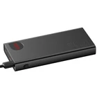 Kép 2/7 - Baseus Adaman Metal Powerbank, 20000mAh, 2xUSB, USB-C, Lightning, microUSB  22.5W (fekete)