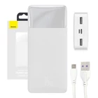 Kép 1/8 - Baseus Bipow Powerbank, 20000mAh, 15W (fehér)