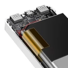 Kép 5/8 - Baseus Bipow Powerbank, 30000mAh, 15W (fehér)