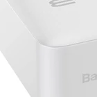 Kép 4/8 - Baseus Bipow Powerbank, 30000mAh, 15W (fehér)